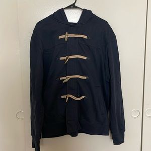 Blue hoodie jacket/coat